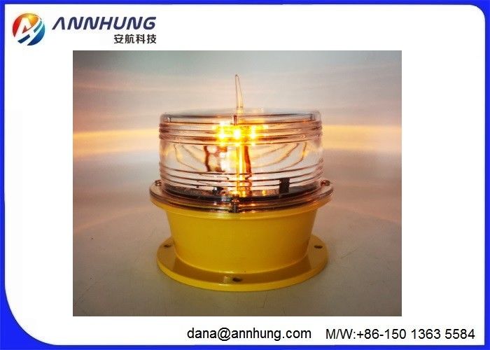 Monocrysilicon Solar LED Marine Lanterns Lithium Ion Battery For 2nm Safe Navigation