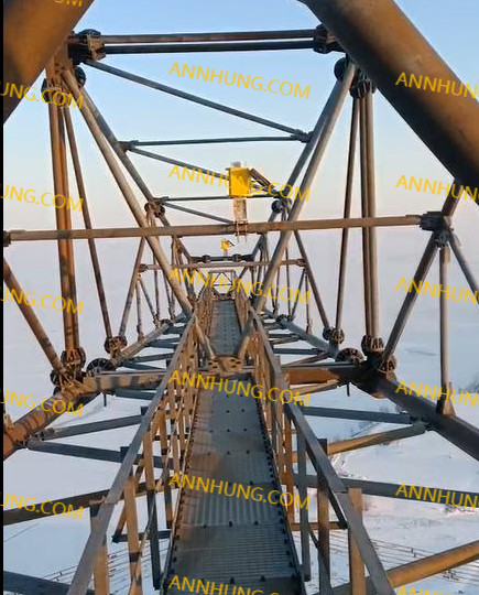 กรณี บริษัท ล่าสุดเกี่ยวกับ โครงการก่อสร้างใหม่สายส่ง Xingfu-Yongyuan 500KV, ไฟการอุดกั้นการบินความเข้มปานกลางพลังงานแสงอาทิตย์