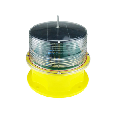 IALA E-200-1 โคมไฟ LED พลังงานแสงอาทิตย์ทางทะเล 3.7VDC 2-4nm IP68 GPS Sync กระพริบ