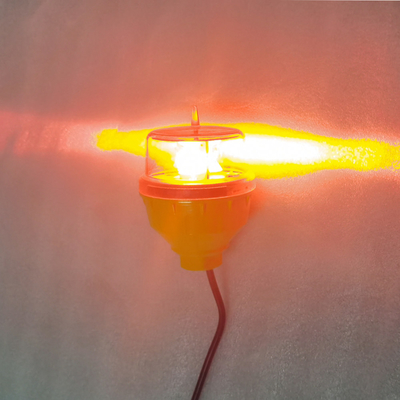 L810 Single Aviation Obstruction Light การเผาไหม้คงที่ ความเข้มต่ำ 32.5cd