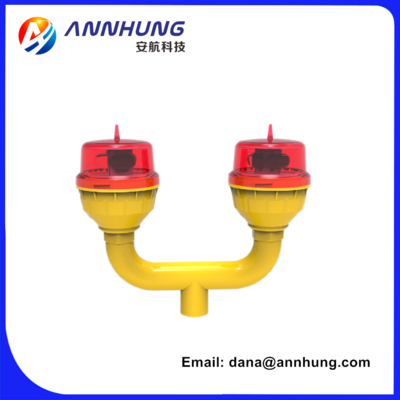 ANNHUNG AH-LI-B2 LED L810 ไฟการบินคู่ 32.5cd 360 ° การออก