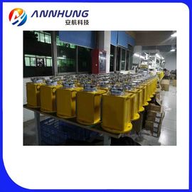 หลอดไฟกระพริบพลังงานแสงอาทิตย์ชนิดกะพริบสีแดง 2000CD 20FPM ความเข้มปานกลางสำหรับเสาสื่อสาร