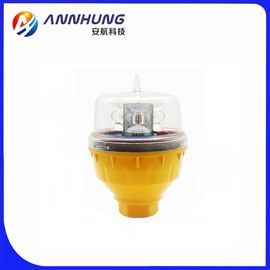 L810 Single Aviation Solar Obstruction Light 32.5cd สำหรับโรงเรียน / โรงพยาบาล / Helipad