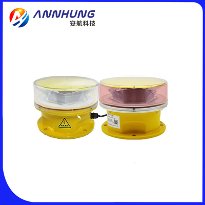 UV Protected LED Aviation Obstruction Light 20FPM แผ่นสะท้อนแสงโพลีคาร์บอเนต