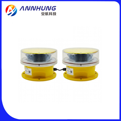 ไฟ LED ขวางการบินสแตนด์บายหลัก 20FPM IP66 ความเข้มปานกลาง