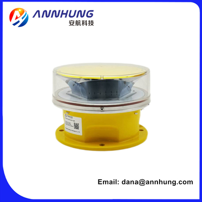 20W แสงสิ่งกีดขวางการบิน UV Polycarbonate Monocrystalline Silicon