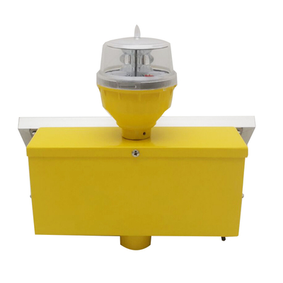 FAA Lanter Solar Obstruction Light Stainless Steel การสั่นสะเทือน UV ความเข้มต่ำ
