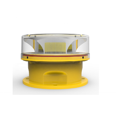 ไฟเตือนสิ่งกีดขวางการบินความเข้มปานกลาง LED IP68 ไฟเตือนสิ่งกีดขวาง